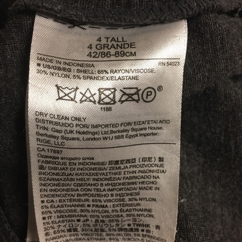 Banana Republic Sleeveless Gray Dress - Picture 8 of 8